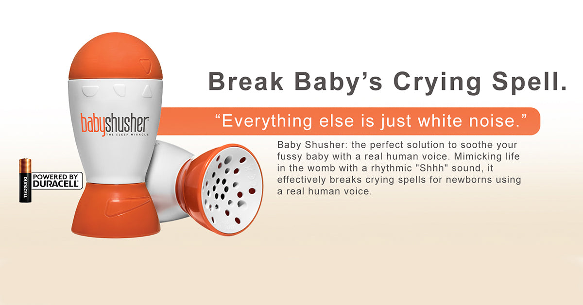 How to Soothe a Crying Baby with a Baby Shusher – The Art Kit