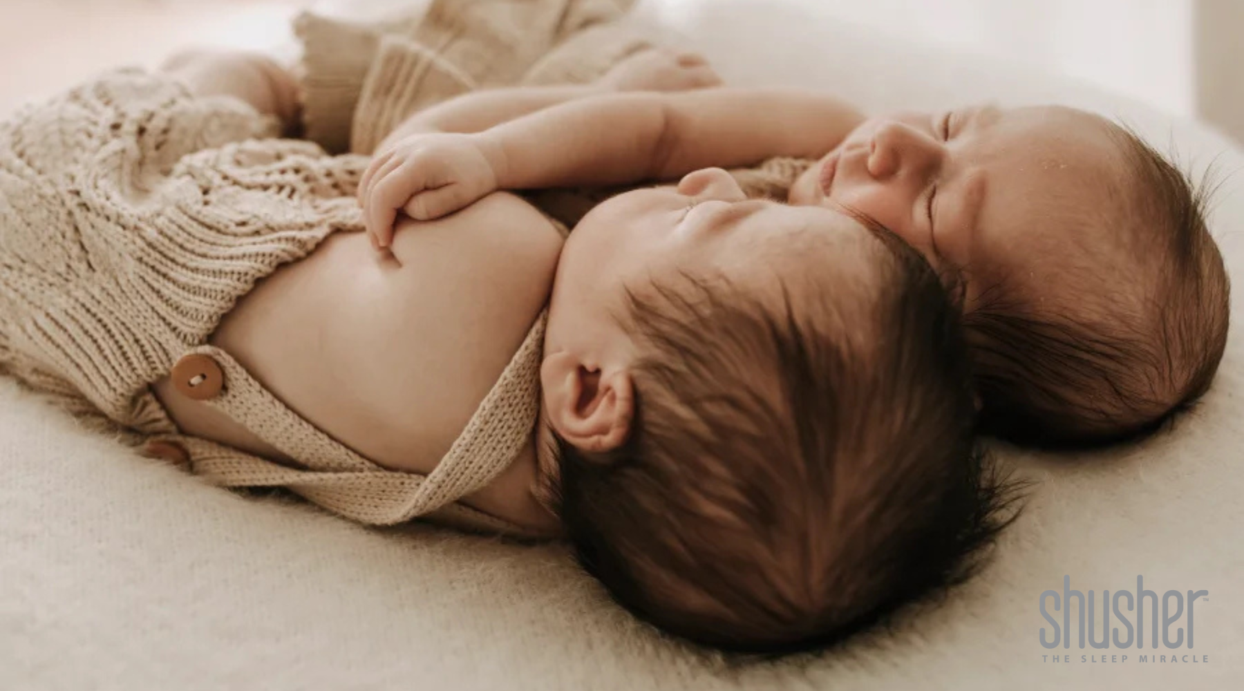 The Ultimate Guide to Newborn Twins Sleeping Routine – Shusher