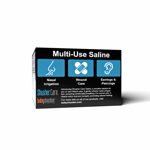 Shusher Care Saline 100 Ct Ampoules