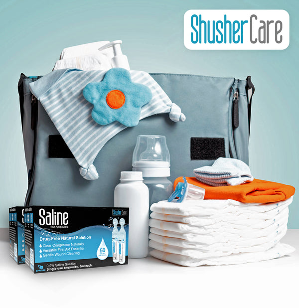 Shusher Care Saline 100 Ct Ampoules