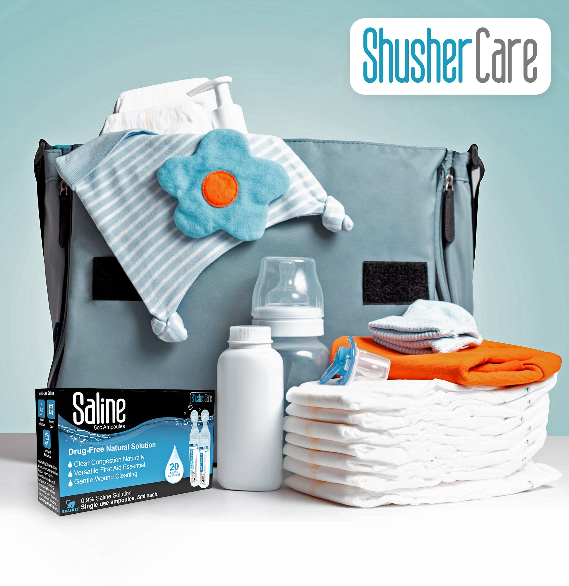 Shusher Care Saline Ampoules