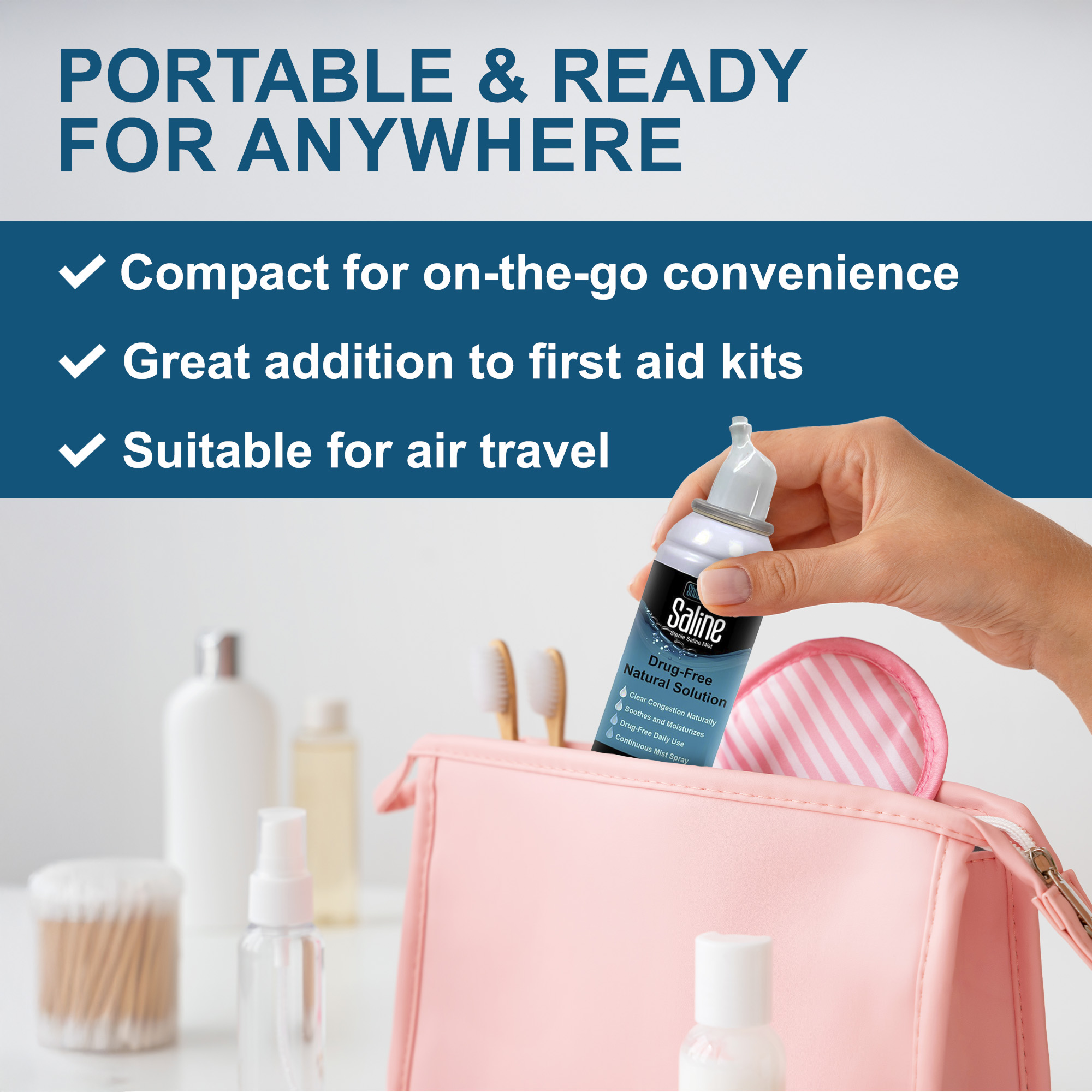 Shusher Care Saline Mist Spray