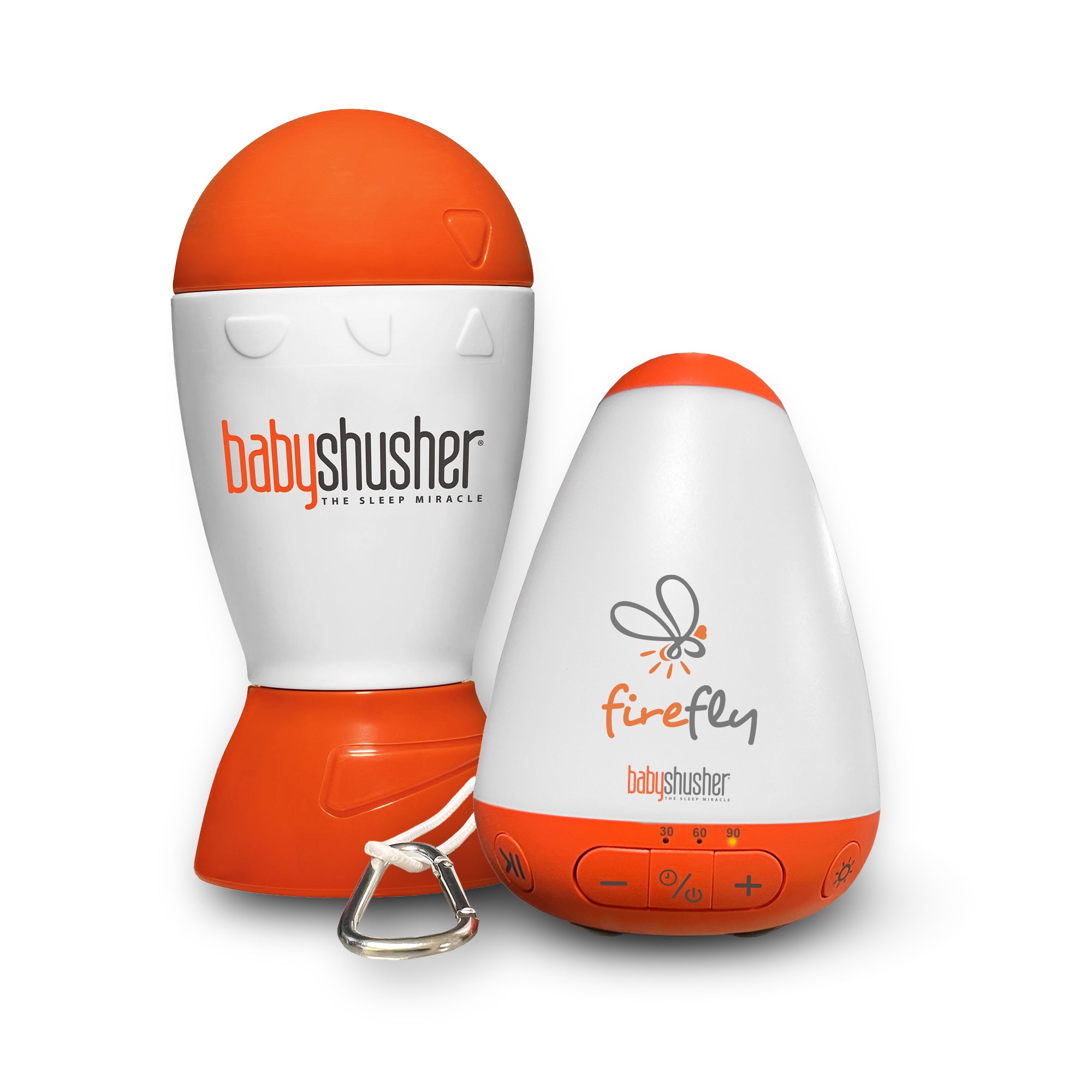 Shusher Sleep Duo - Baby Shusher Sleep Miracle & Shusher Firefly Nightlight