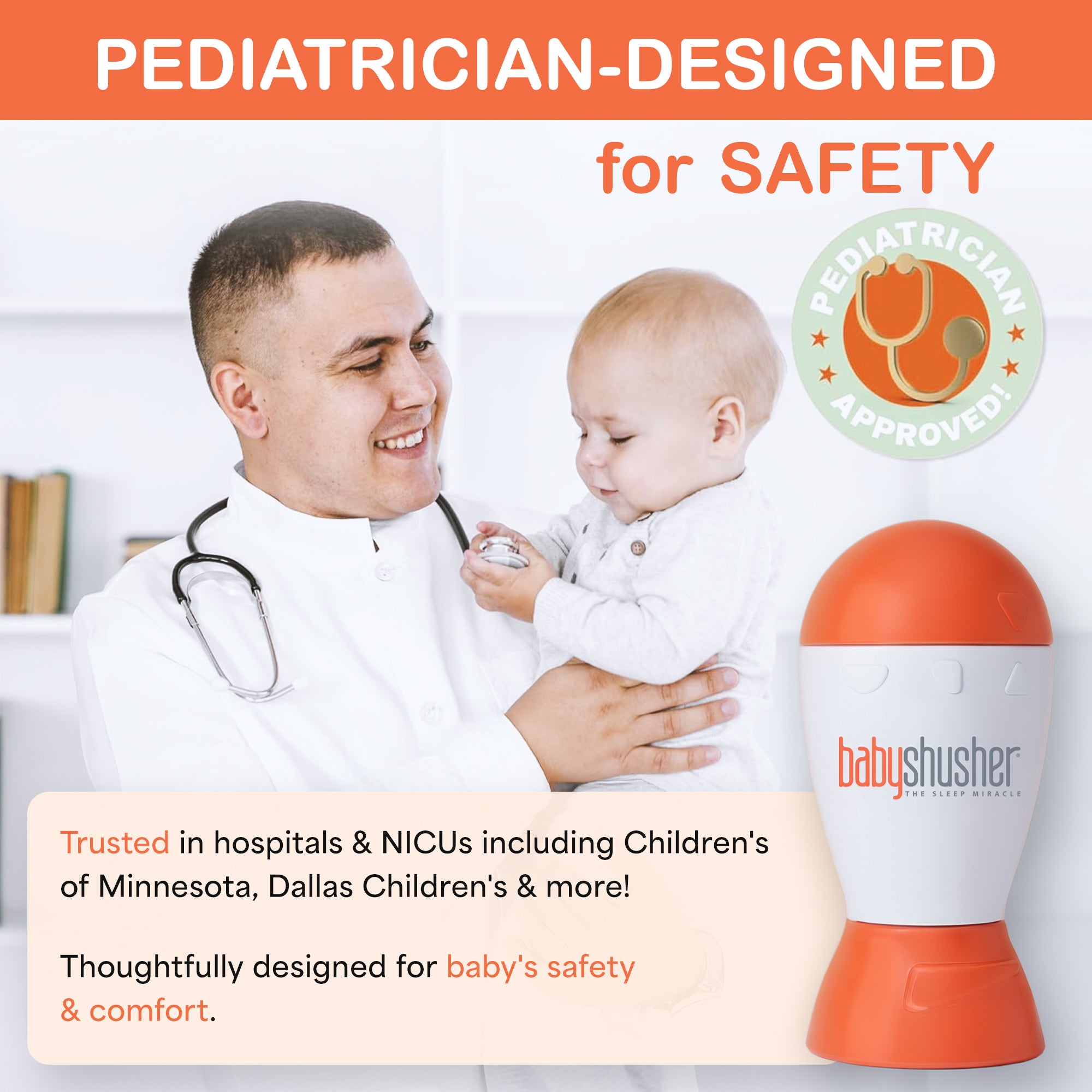 Baby Shusher Portable Sound Machine