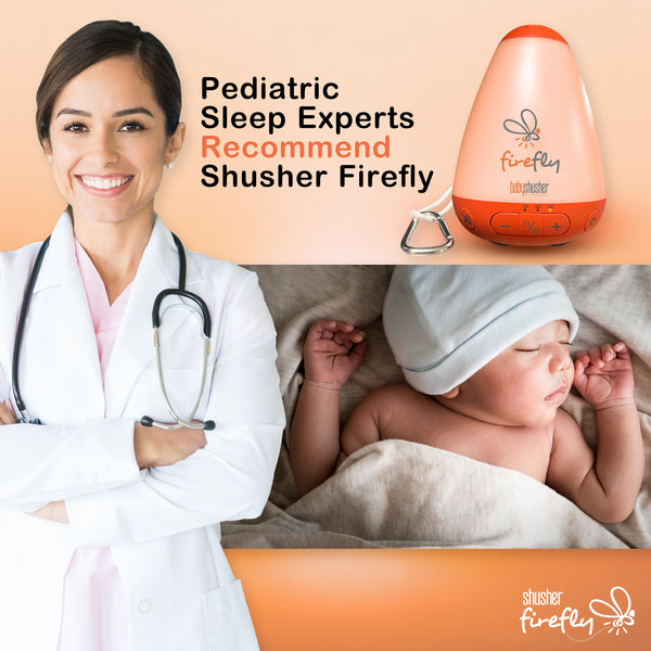 New - Shusher Firefly by Baby Shusher: Rechargeable Baby Sleep Soother - Portable Sound Machine