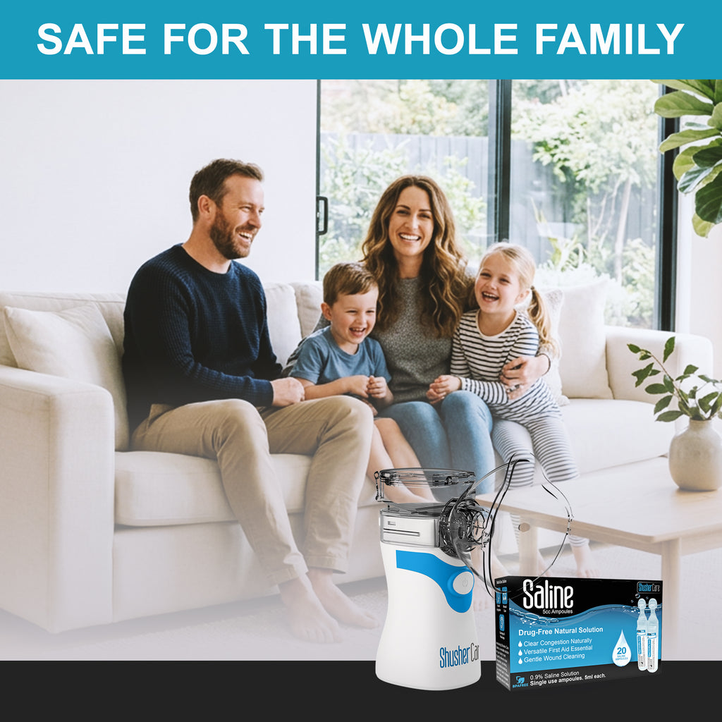 Shusher Care Nebulizer & Saline Starter Kit