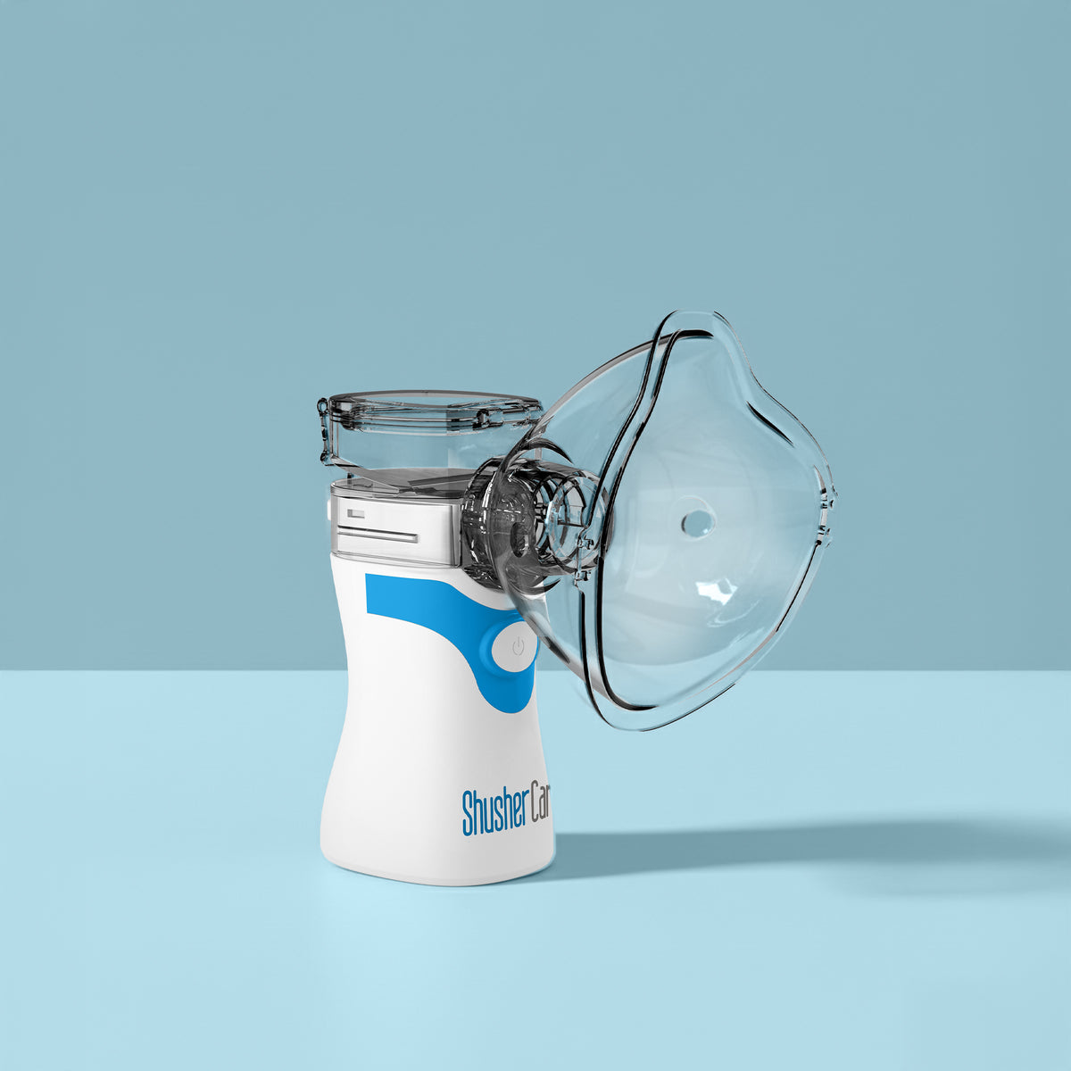 Shusher Care Portable Nebulizer – Whisper-Quiet Mesh Nebulizer for Adu