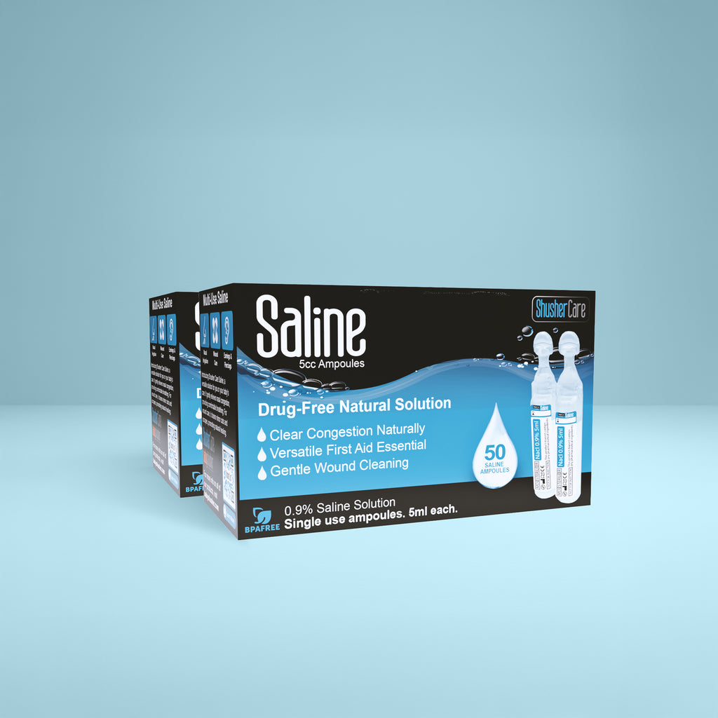 Shusher Care Saline Ampoules