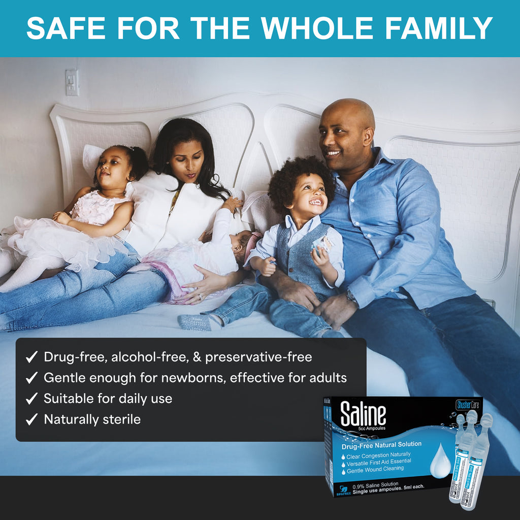 Shusher Care Saline Ampoules