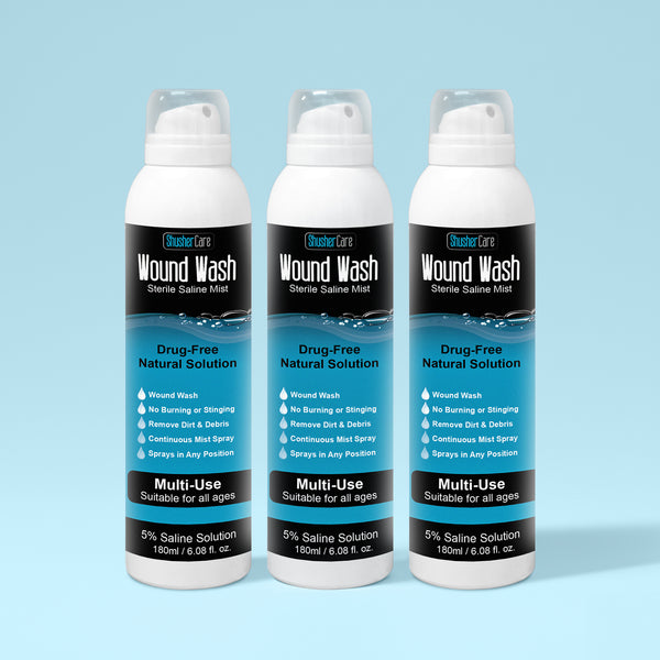 Shusher Care Wound Wash Spray