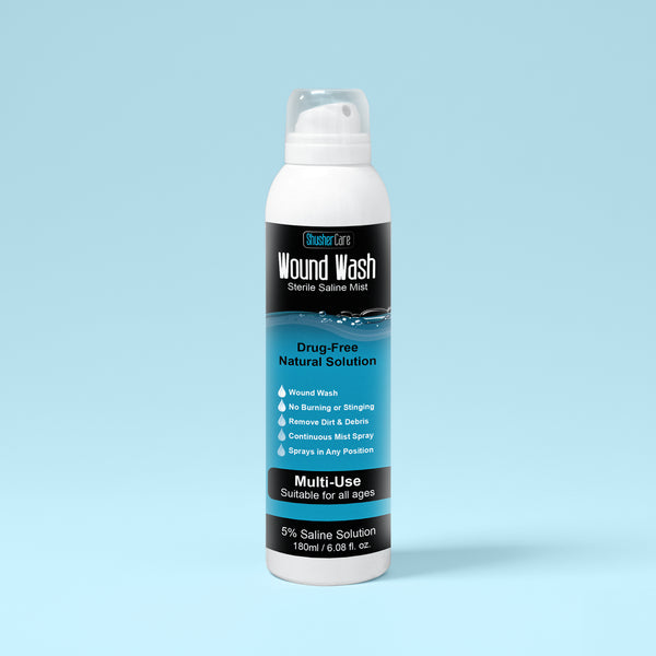 Shusher Care Wound Wash Spray