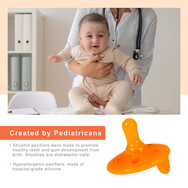 Shushie™ Soothing Silicone Pacifier 6-Pack