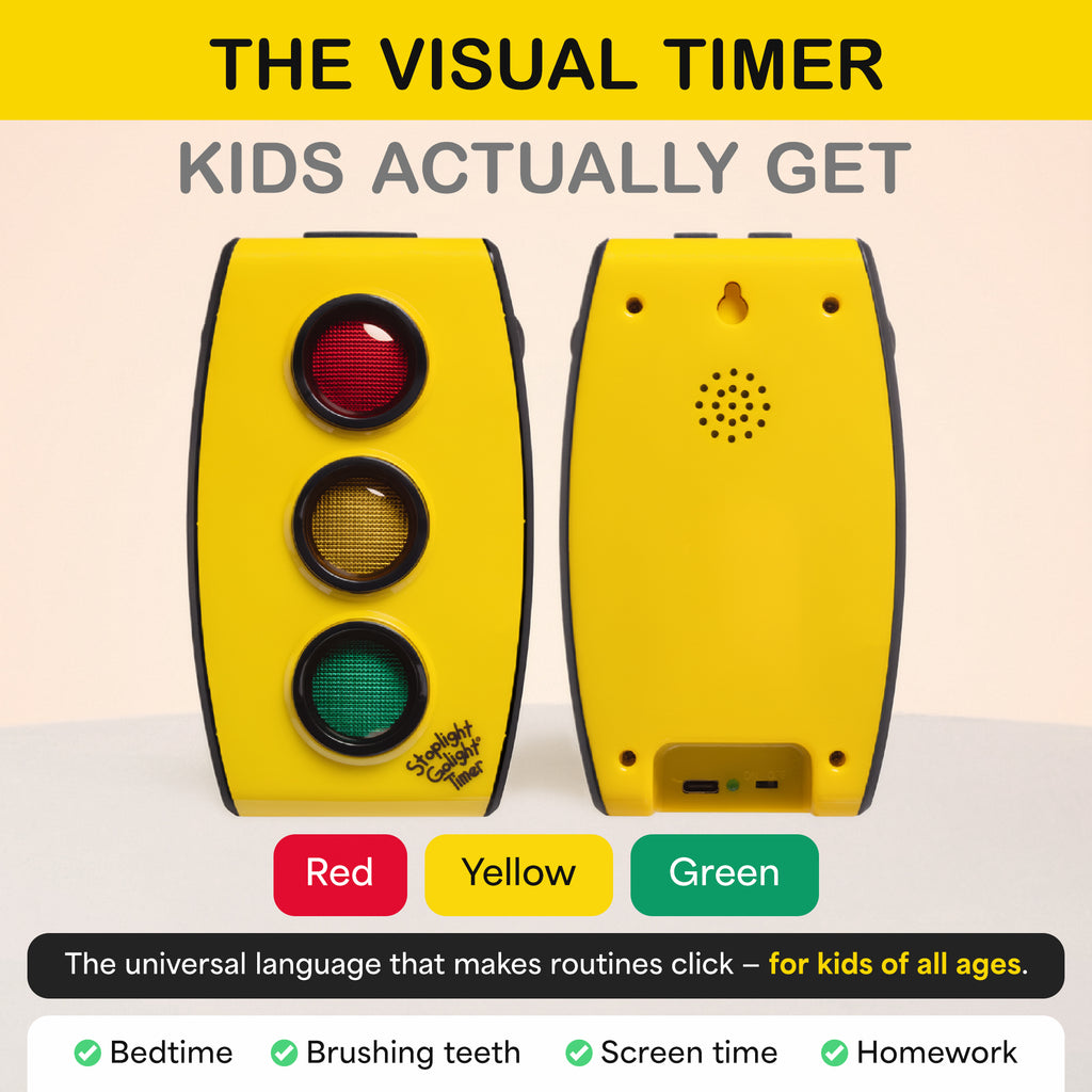 Stoplight Golight – Traffic Light Timer for Kids, Toddler Sleep Training, Bedtime & Daily Routines
