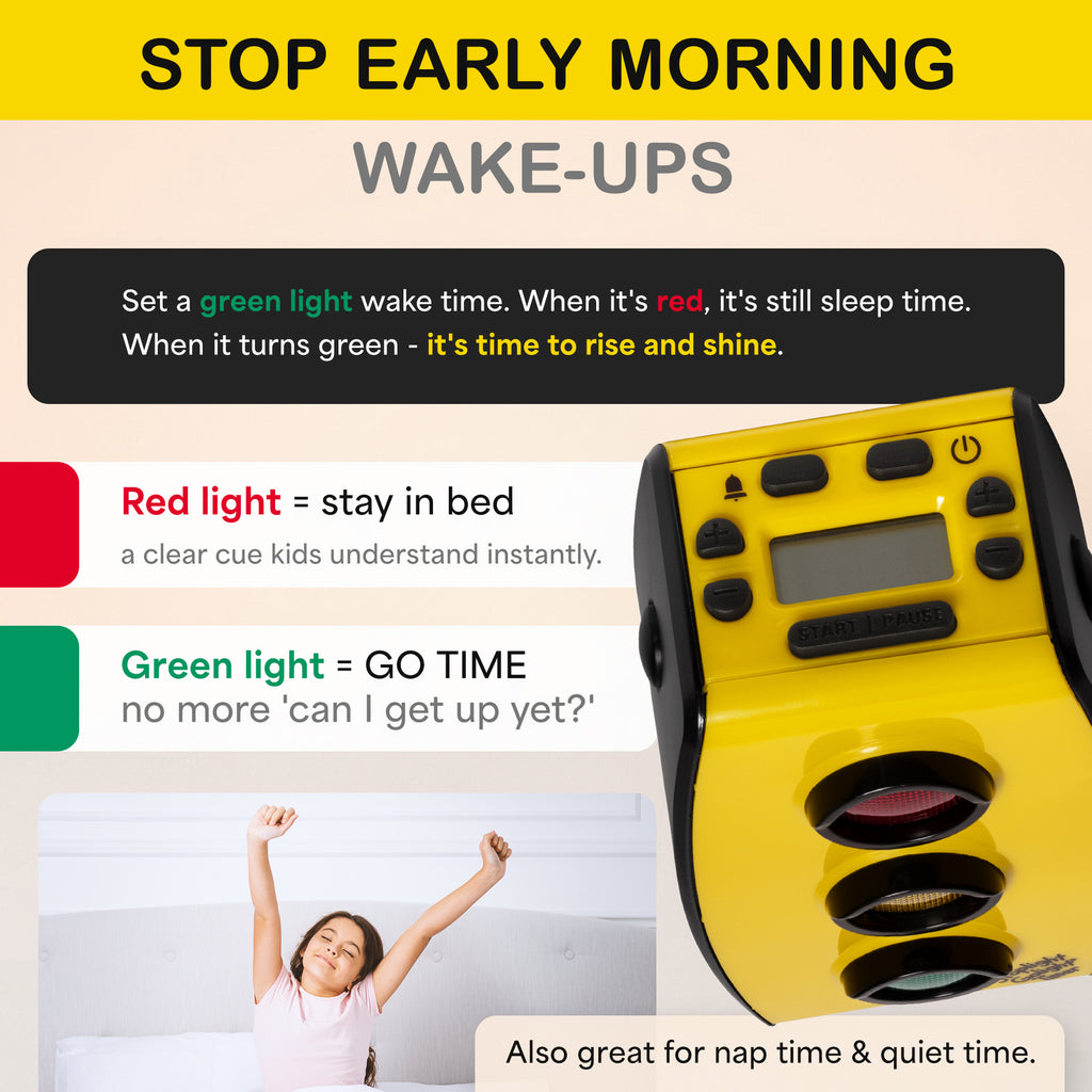 Stoplight Golight – Traffic Light Timer for Kids, Toddler Sleep Training, Bedtime & Daily Routines